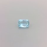 0.47 ct Cushion Blue Natural Aquamarine