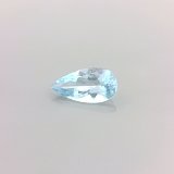 0.88 ct Pear Blue Natural Aquamarine