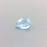 1.01 ct Pear Blue Natural Aquamarine