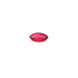 0.32 ct Marquise Red Natural Ruby