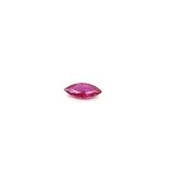 0.25 ct Marquise Red Natural Ruby