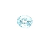 1.50 ct Oval Blue Natural Aquamarine