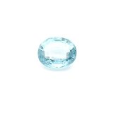 1.69 ct Oval Blue Natural Aquamarine