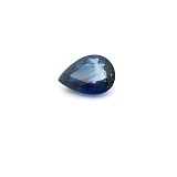 1.22 ct Pear Blue Natural Sapphire