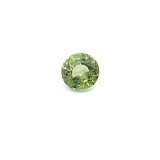 1.10 ct Round Green Natural Sapphire