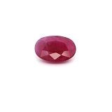 1.87 ct Oval Red Natural Ruby