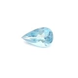 1.33 ct Pear Blue Natural Aquamarine