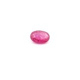 0.63 ct Oval Red Natural Ruby