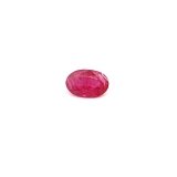 0.57 ct Oval Red Natural Ruby