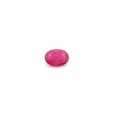 0.63 ct Oval Red Natural Ruby
