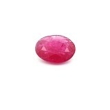 1.99 ct Oval Red Natural Ruby
