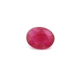 2.13 ct Oval Red Natural Ruby
