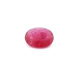 1.78 ct Oval Red Natural Ruby