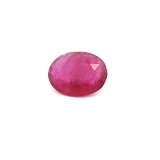 1.88 ct Oval Red Natural Ruby
