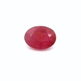 3.07 ct Oval Red Natural Ruby