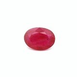 3.31 ct Oval Red Natural Ruby