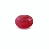 2.75 ct Oval Red Natural Ruby