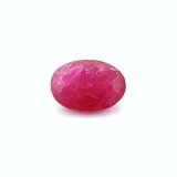 3.10 ct Oval Red Natural Ruby