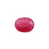 2.57 ct Oval Red Natural Ruby