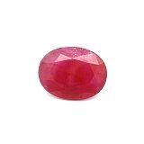 4.63 ct Oval Red Natural Ruby