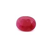 3.13 ct Oval Red Natural Ruby