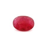 3.89 ct Oval Red Natural Ruby