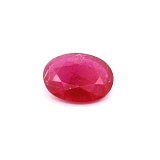 3.08 ct Oval Red Natural Ruby