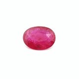 2.46 ct Oval Red Natural Ruby