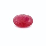 3.19 ct Oval Red Natural Ruby