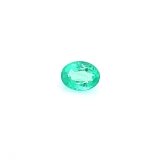 0.57 ct Oval Green Natural Emerald