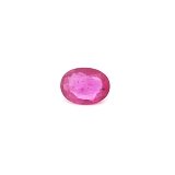 0.93 ct Oval Red Natural Ruby