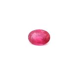 0.94 ct Oval Red Natural Ruby