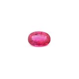0.90 ct Oval Red Natural Ruby