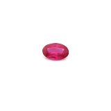 0.51 ct Oval Red Natural Ruby