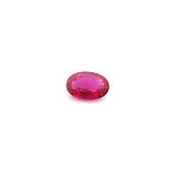 0.58 ct Oval Red Natural Ruby