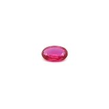 0.47 ct Oval Red Natural Ruby