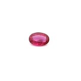 0.54 ct Oval Red Natural Ruby