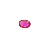 0.57 ct Oval Red Natural Ruby