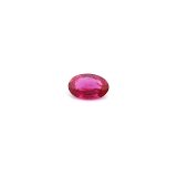 0.41 ct Oval Red Natural Ruby