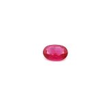 0.45 ct Oval Red Natural Ruby