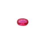 0.64 ct Oval Red Natural Ruby