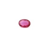 0.56 ct Oval Red Natural Ruby
