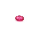 0.53 ct Oval Red Natural Ruby