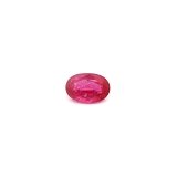 0.76 ct Oval Red Natural Ruby