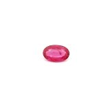 0.49 ct Oval Red Natural Ruby