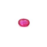 0.70 ct Oval Red Natural Ruby