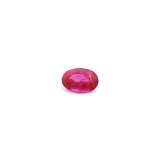 0.55 ct Oval Red Natural Ruby