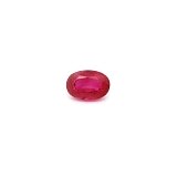 0.86 ct Oval Red Natural Ruby