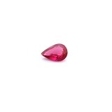 0.44 ct Pear Red Natural Ruby