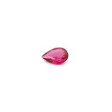 0.43 ct Pear Red Natural Ruby